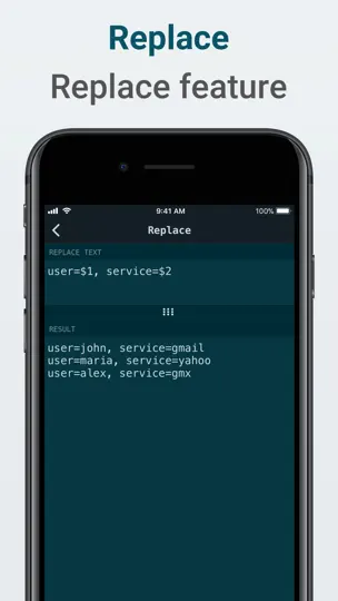 Capture d'écran de RegEx Lab: Regular Expressions sur iPhone 3