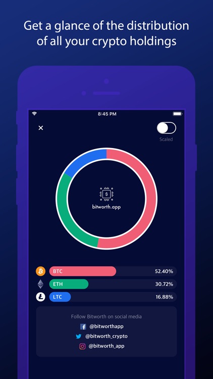 BitWorth - Crypto Tracker screenshot-3
