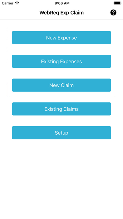 How to cancel & delete WebReq Exp Claim from iphone & ipad 1