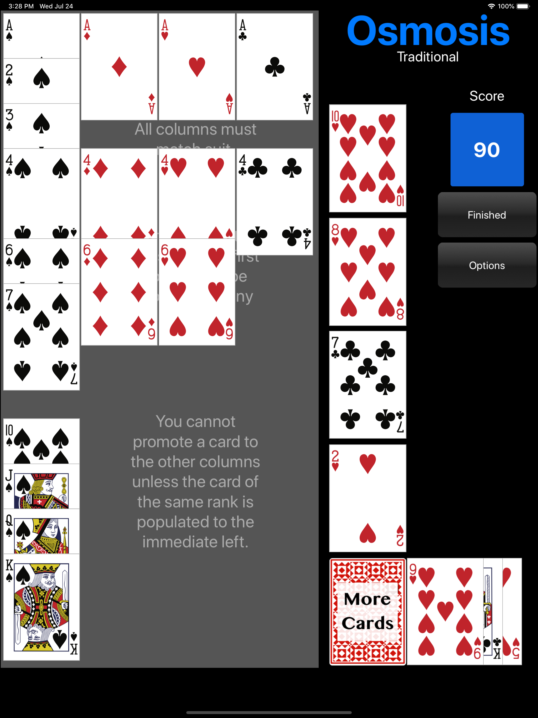 Osmosis Solitaire screenshot 9