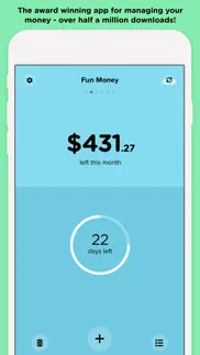 pennies – budget and expenses iphone screenshot 1