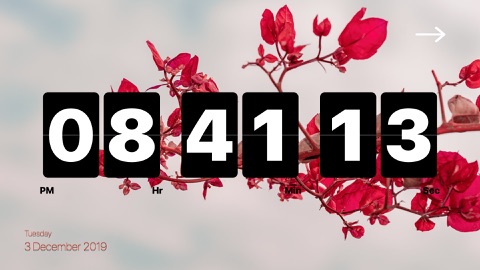 Screenshot #11 for Flip Clock - Digital Clock