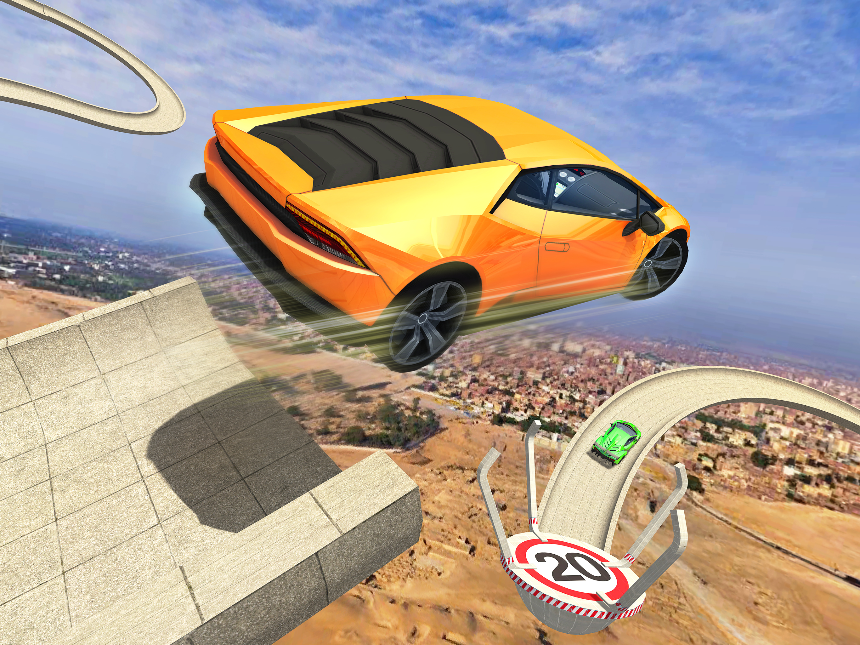GT Car Driving Stunts 2019 screenshot 10