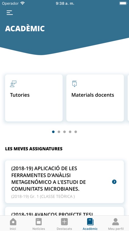 appUA, Universitat d'Alacant screenshot-7