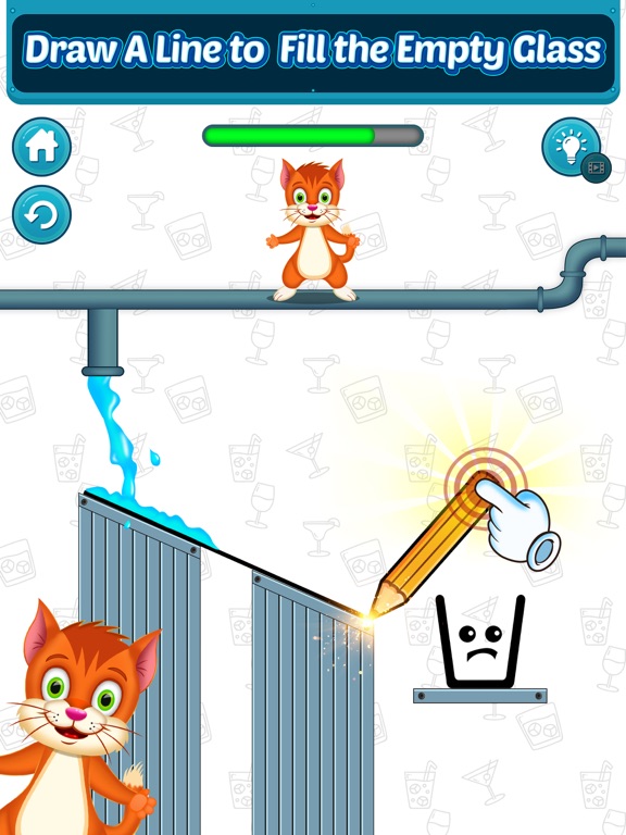 Screenshot #5 pour Happy Cat - Fill the Glass