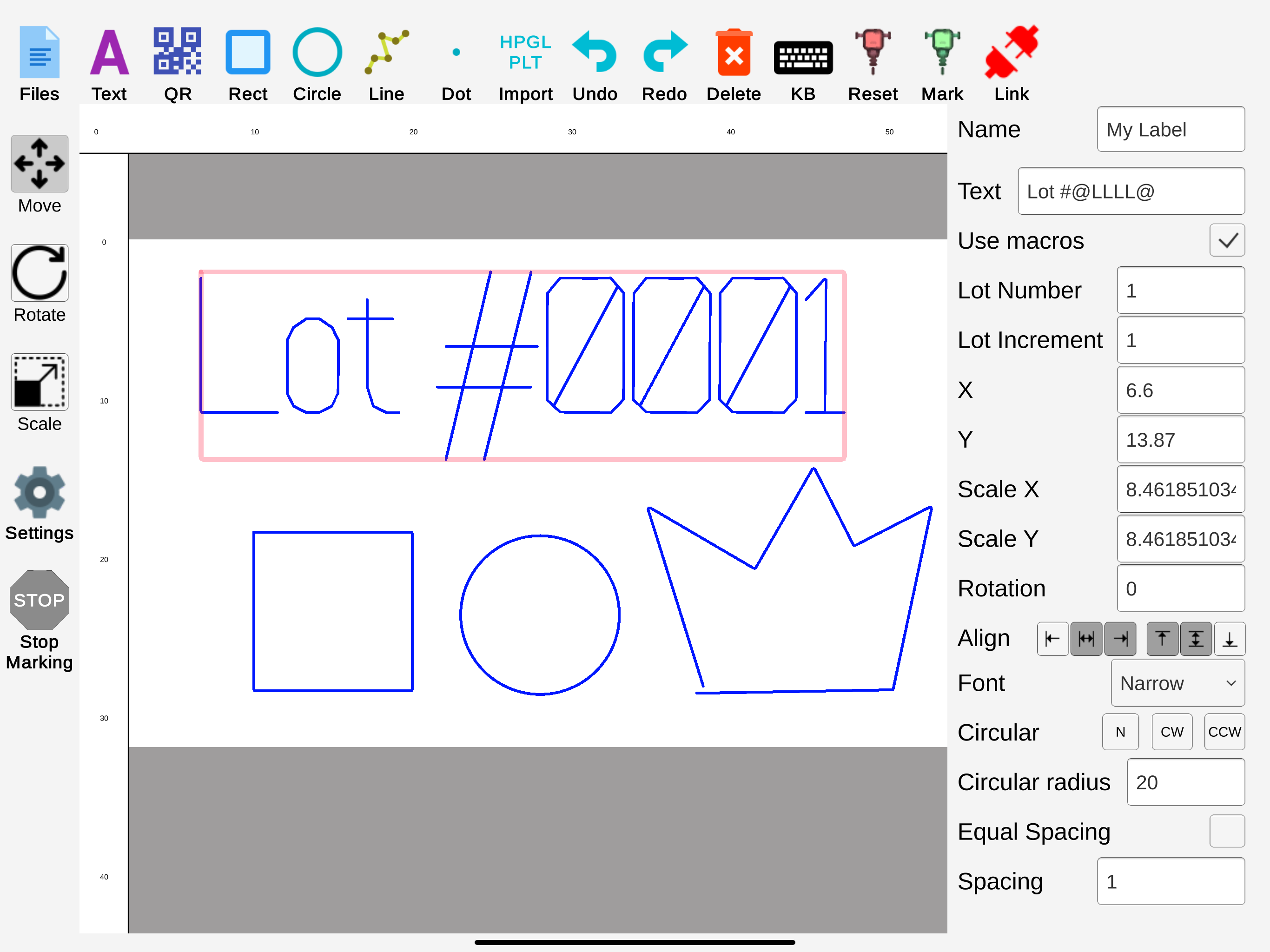 JeilMTech PinMarking JS2200 screenshot 6
