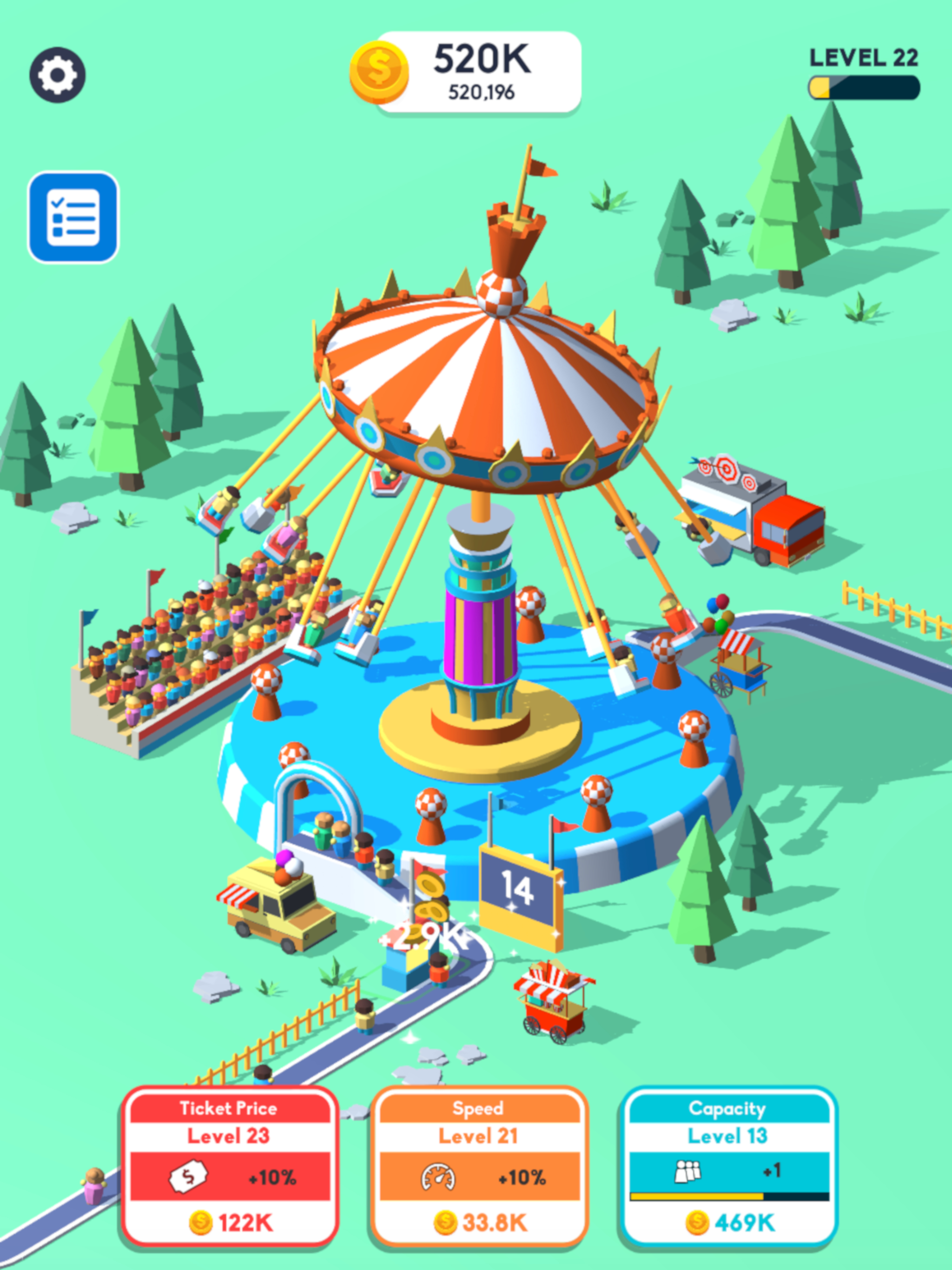 Idle Swing Ride screenshot 7