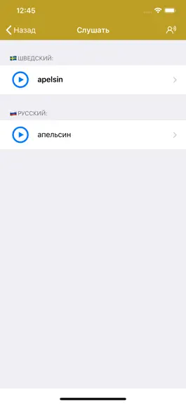 Game screenshot Шведский словарь - оффлайн hack