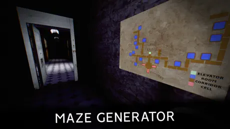 VR Horror Maze: Scary Game 3D