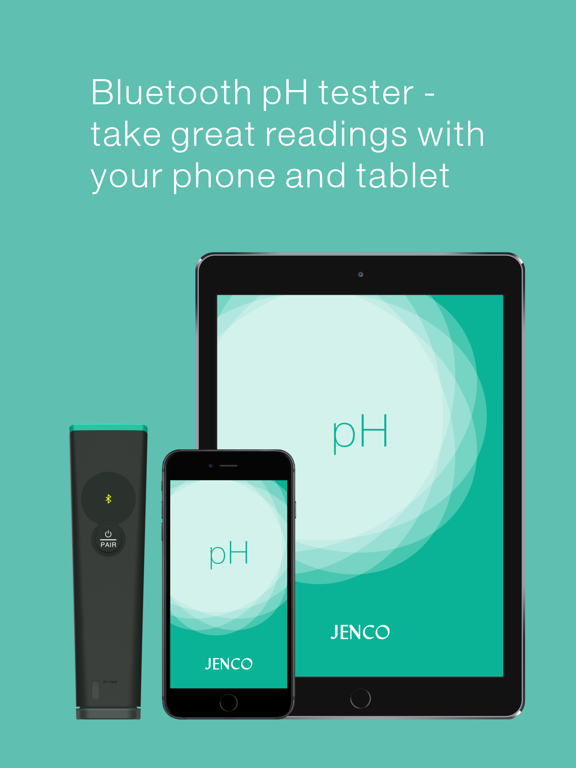 pH Basic for Jenco PH610B iPad screenshot 1 - Utilities app