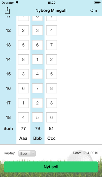 Screenshot #3 pour Nyborg_Minigolf