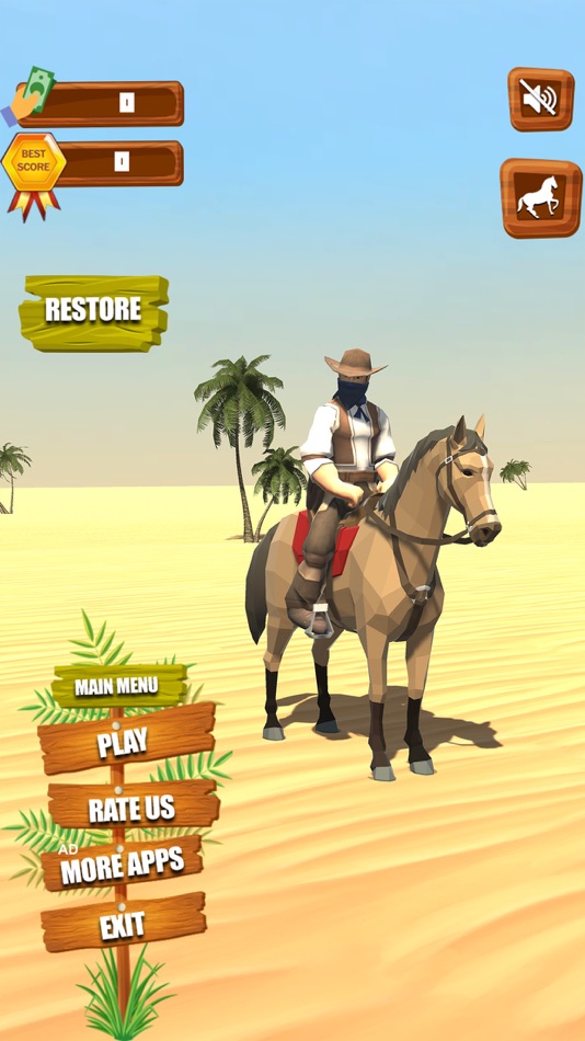 Wild Horse Dash Run - 1.2 - (iOS)
