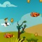 Try to fly as far as possible and collect as many gold coins in this exciting heavenly adventure