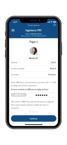 스크린샷 3 Caja de Ingenieros Banca MÓVIL iphone