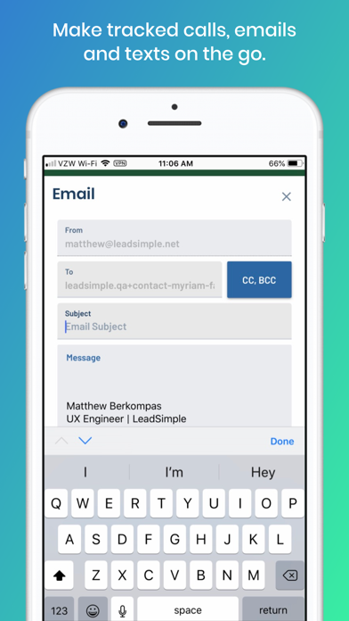 LeadSimple Screenshot