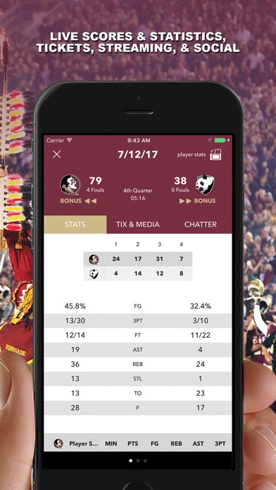 How to cancel & delete Florida State Gameday from iphone & ipad 3