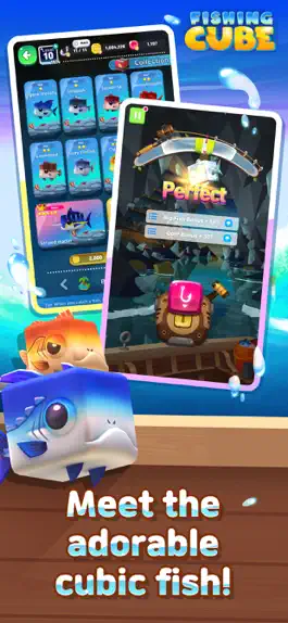 Game screenshot Fishing Cube mod apk