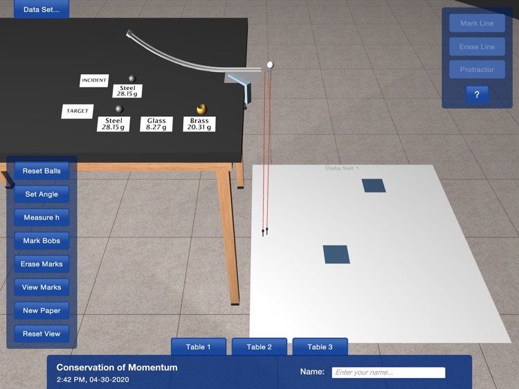 PP+ Conservation of Momentum