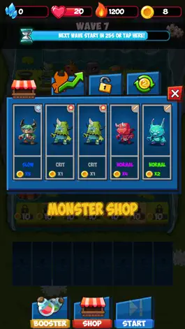 Game screenshot Idle Monster Defense hack