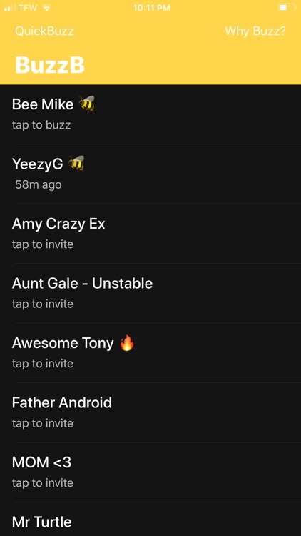 BuzzB - BUZZ YOUR FRIENDS!