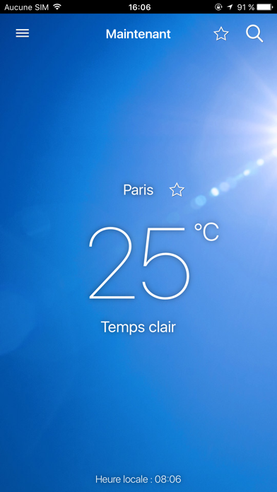 Screenshot #1 pour No Ads Meteo