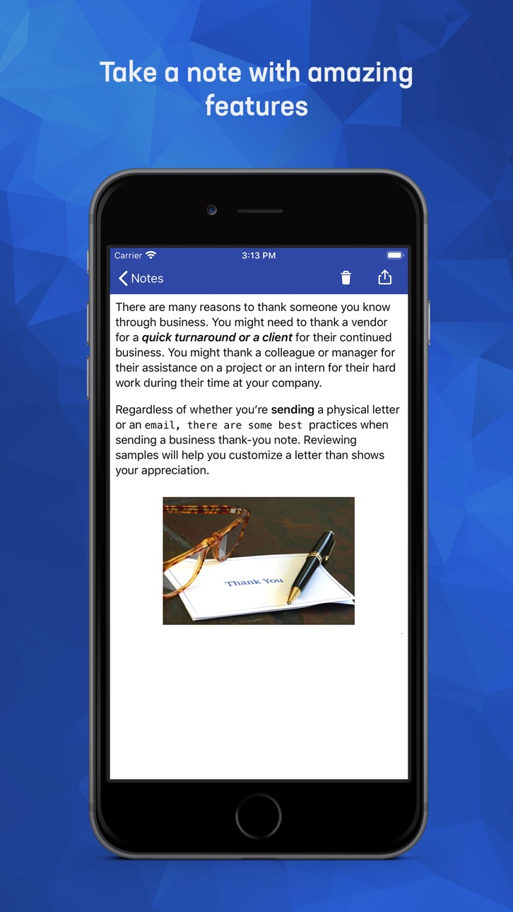 iPhone screenshot
