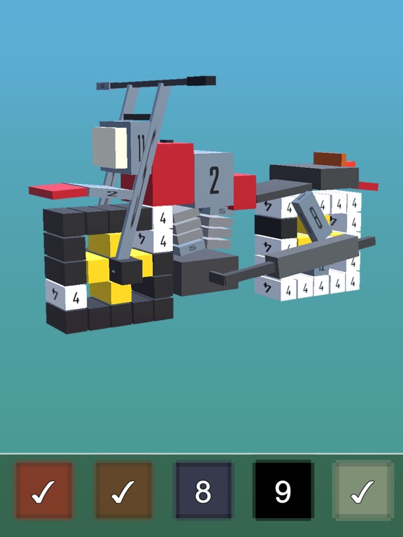 Pixel Art 3D - Paint by Number iPad screenshot