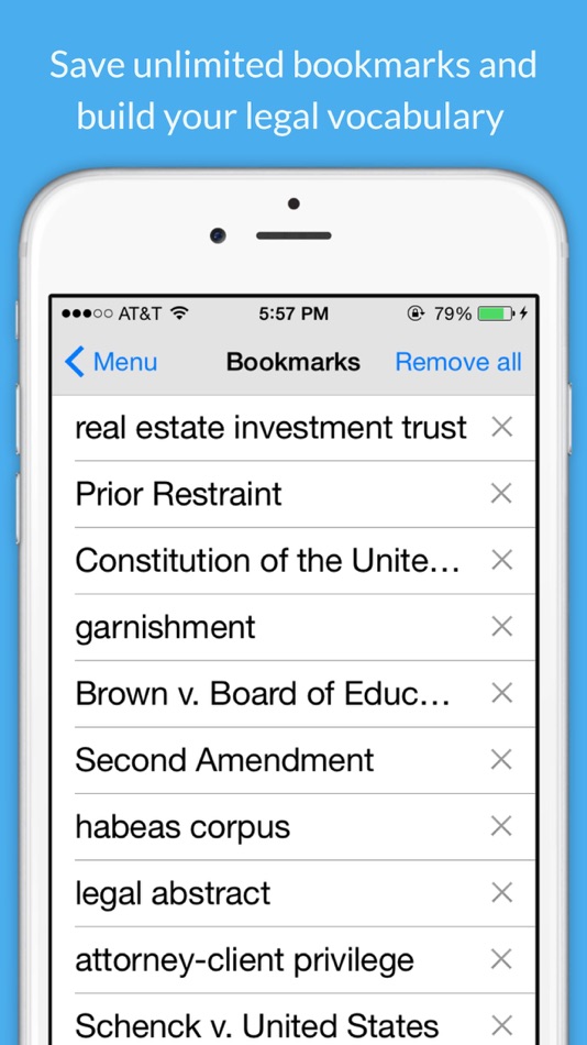 #4. Legal Dictionary (iOS) 由: Farlex, Inc.