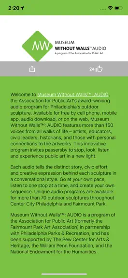 Game screenshot Museum Without Walls™: AUDIO mod apk