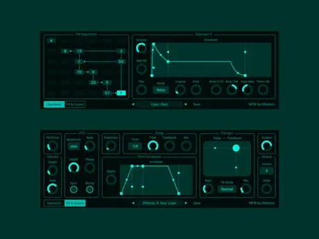 NFM – AUv3: FM Synth