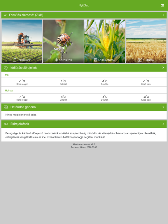 Screenshot #4 pour GazdaInfo Bayer Termékkat.