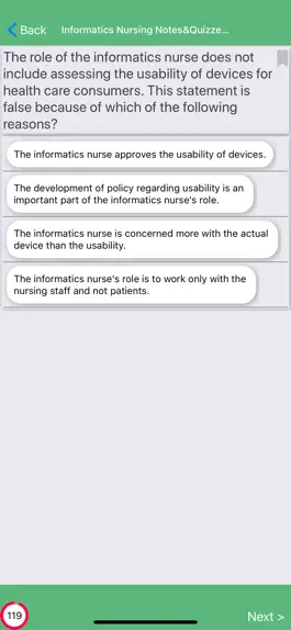 Game screenshot Informatics Nursing Exam Prep apk