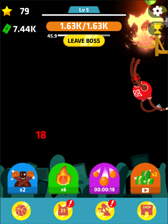 Screenshot #5 pour Idle Dunk Masters