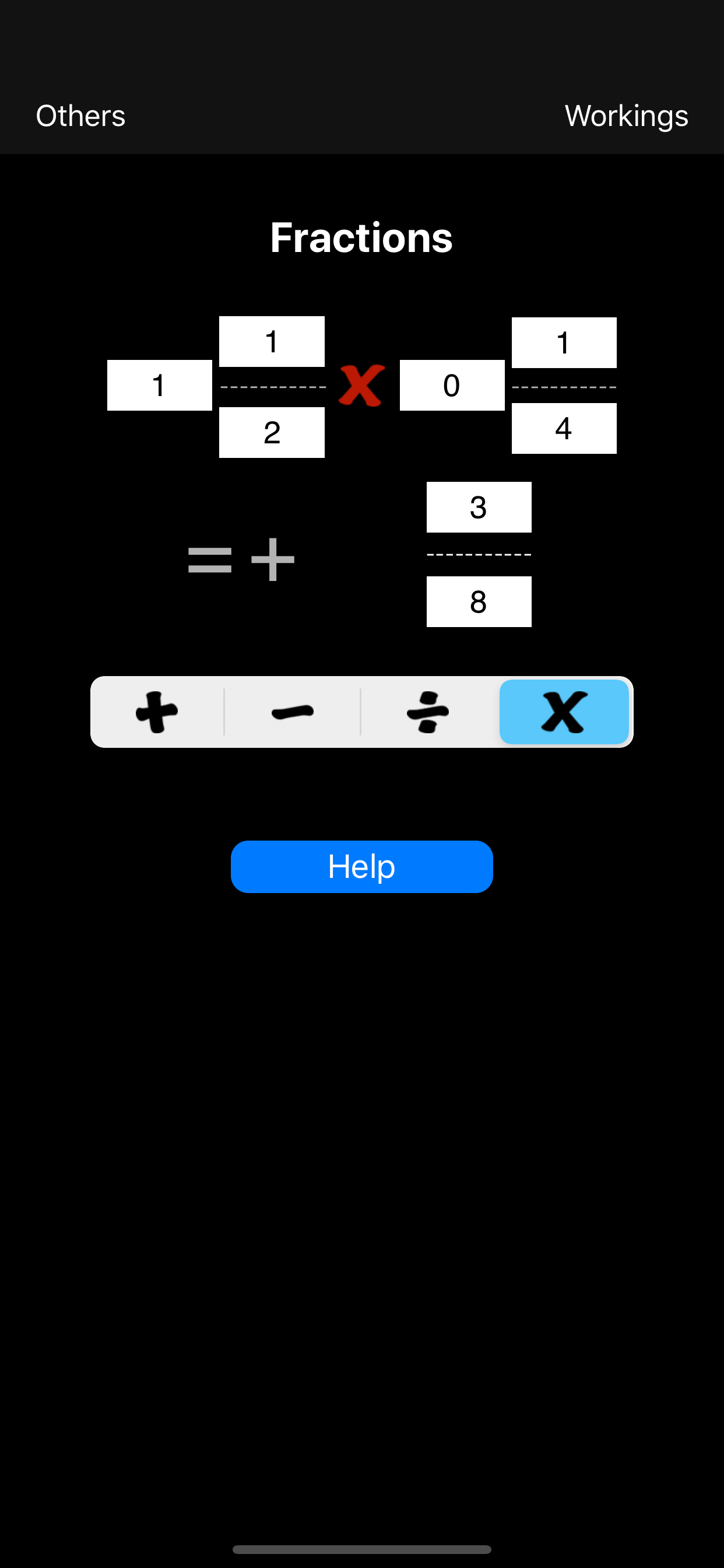 Fractions Calculator screenshot 5