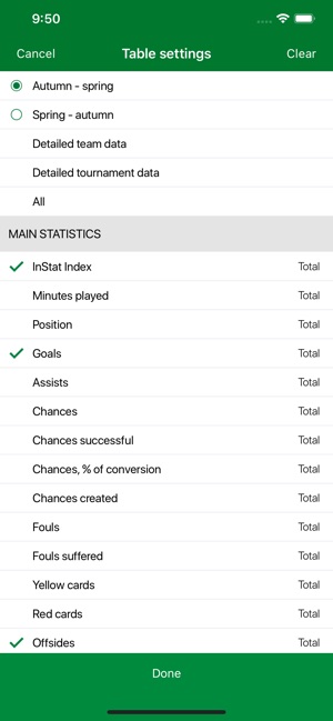 InStat Football Scout(圖7)-速報App