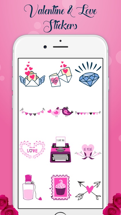 Valentine's Day Love Stickers!