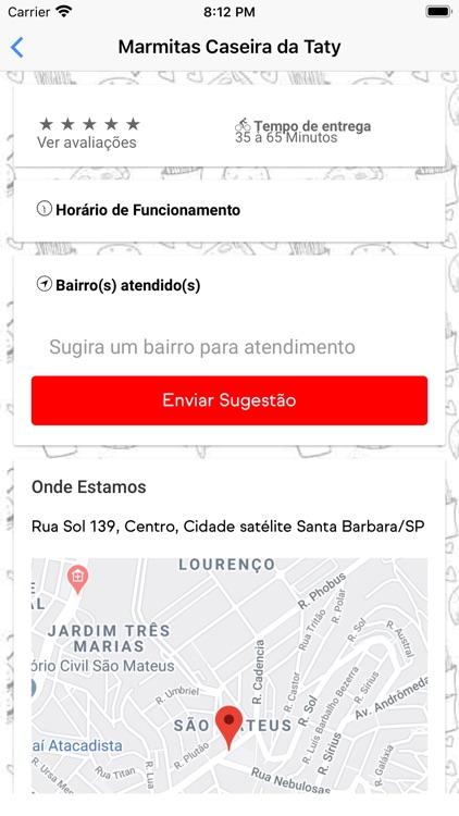 Marmitas Caseira da Taty screenshot-4