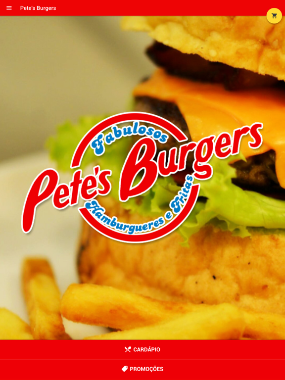 Pete's Burgers iPad screenshot