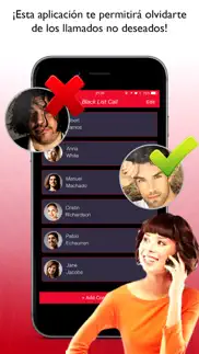 black list call pro iphone capturas de pantalla 1