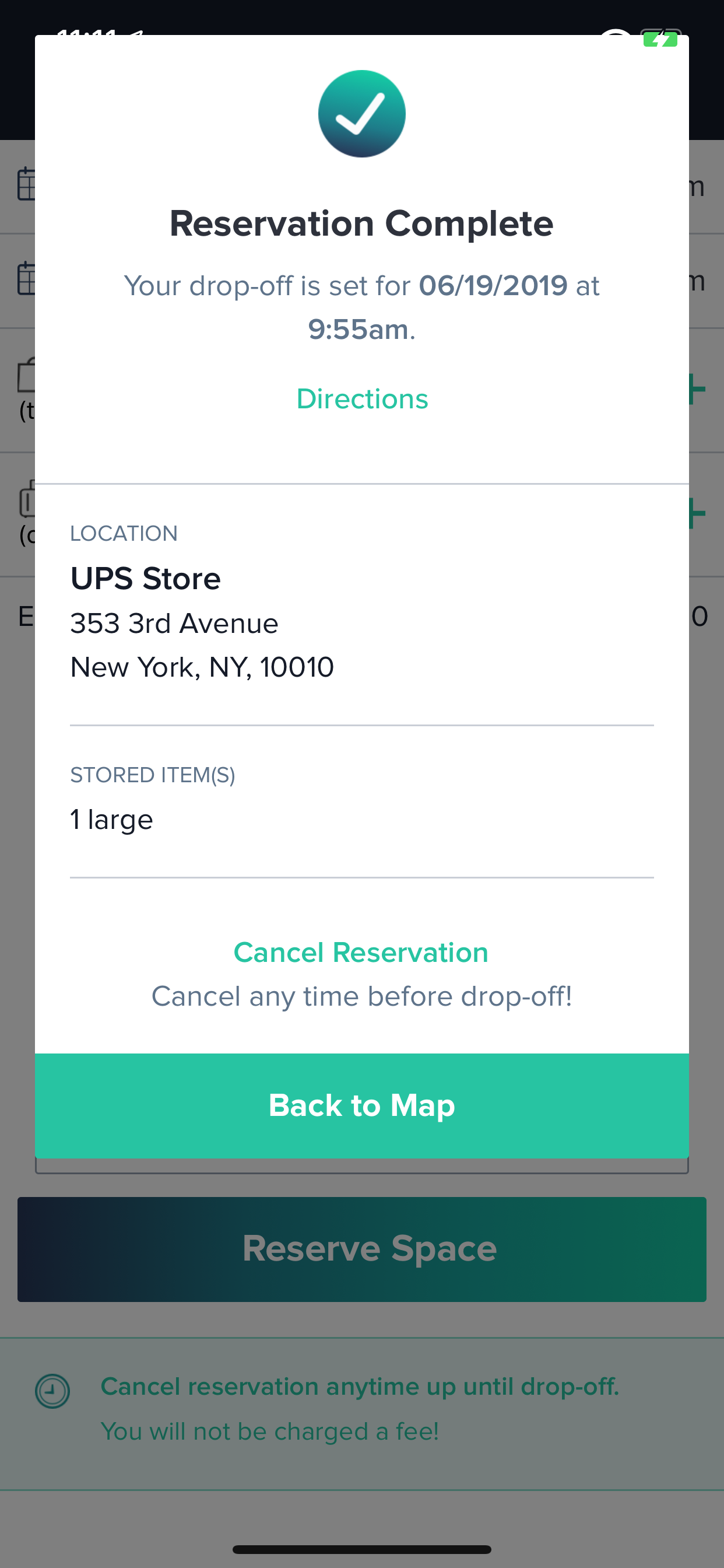 StoreMe Luggage Storage screenshot 6