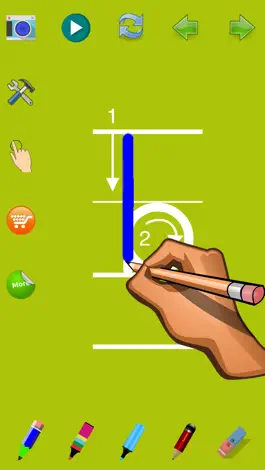 Game screenshot Trace Spanish Letters apk