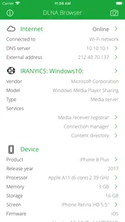 dlna browser iphone capturas de pantalla 1
