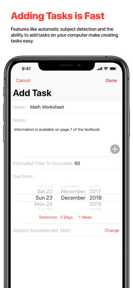 Game screenshot Diary - Homework Management apk