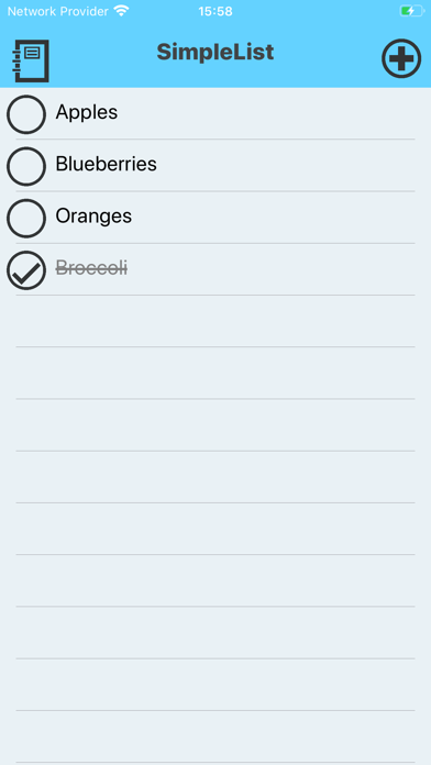 Screenshot #1 pour SimpleList