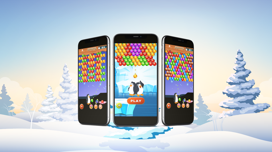 #3. Bubble Shooter - Penguin Pop (iOS) 由: Li Chen