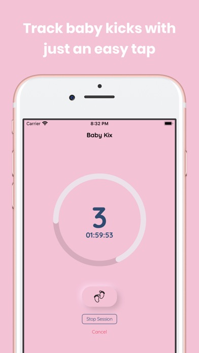 Screenshot #2 pour Babykix - Baby Kicks Counter