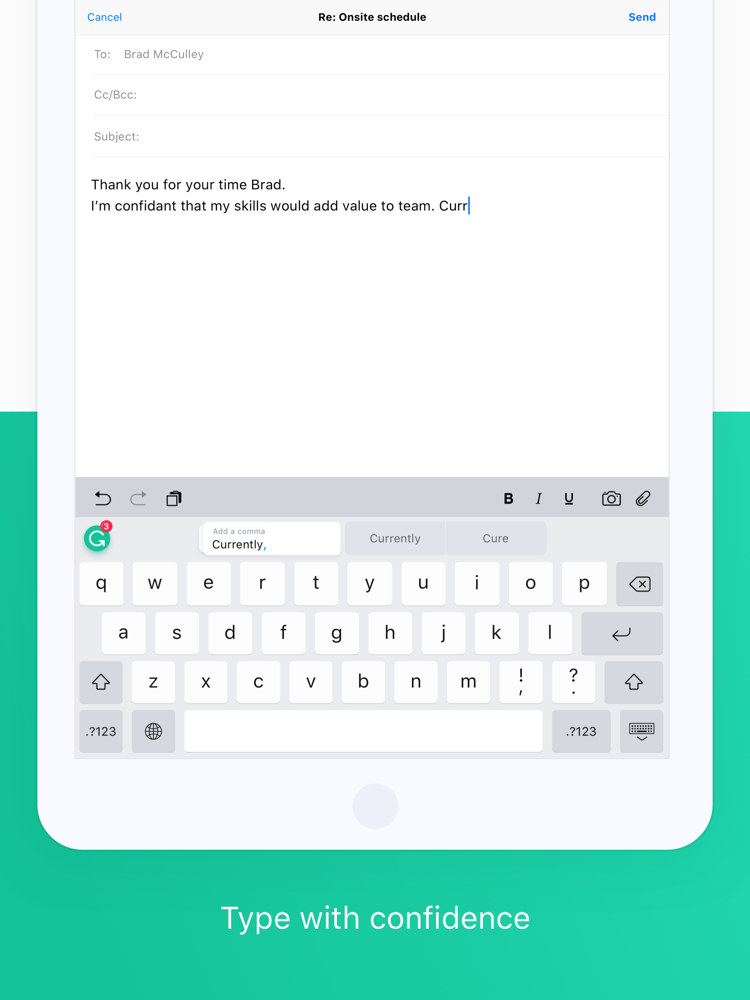 free grammarly for iphone