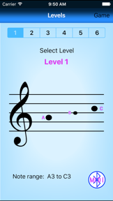 Speedy Note: Treble Clef screenshot