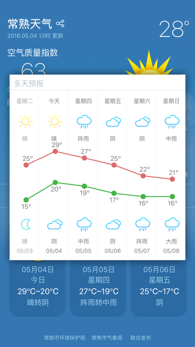 Screenshot #3 pour 常熟天气
