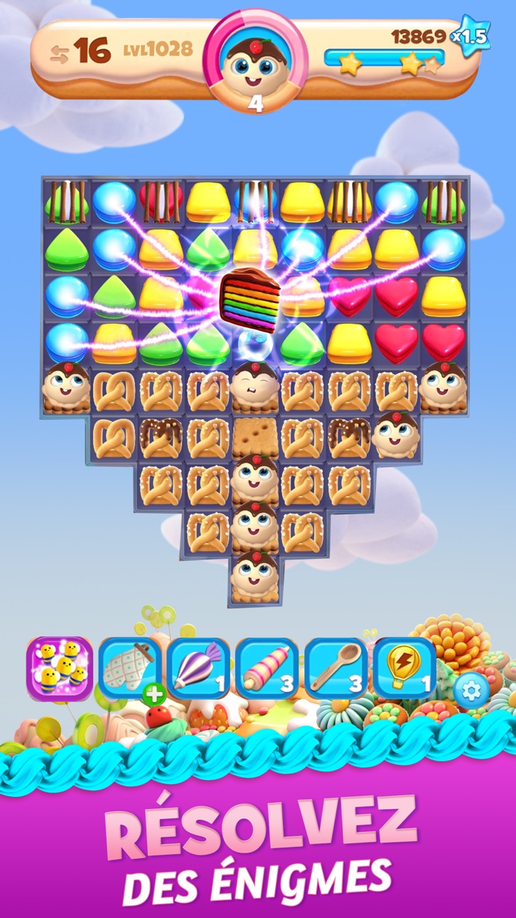 Cookie Jam Blast™ Match 3 Game Hack screenshot 1 - iOS game interface
